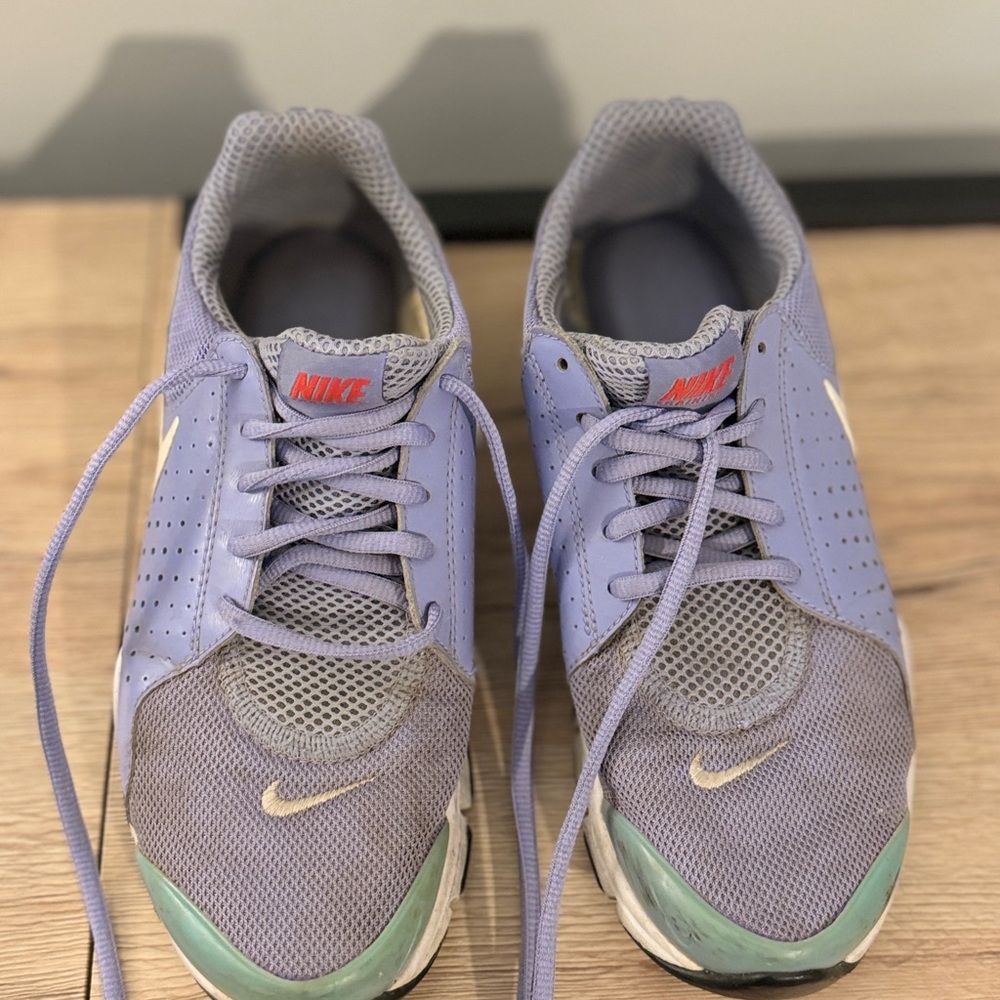 Nike Lavender and Gray Sneakers